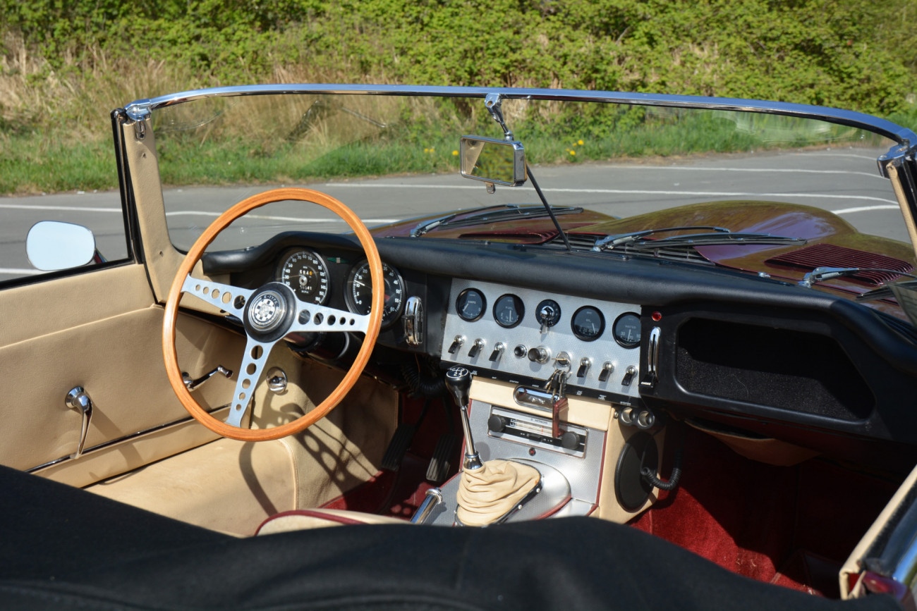1962 Jaguar E-Type S1 Cabriolet matching  oldtimer te koop