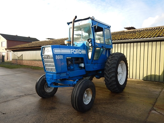Ford 8600 oldtimer tractor te koop