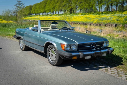1983 Mercedes 380SL oldtimer te koop
