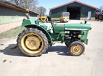John Deere 1020V Vineyard Diesel. oldtimer tractor te koop