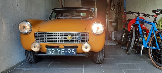 1976 MG midget oldtimer te koop
