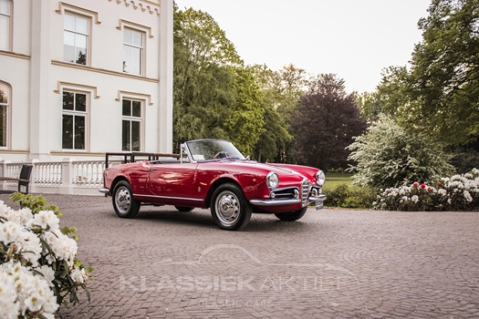 1962 Alfa Romeo Giulietta Spider oldtimer te koop