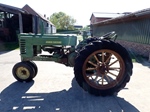 1949 John Deere B Styled, flat spoke wheels, oldtimer tractor te koop