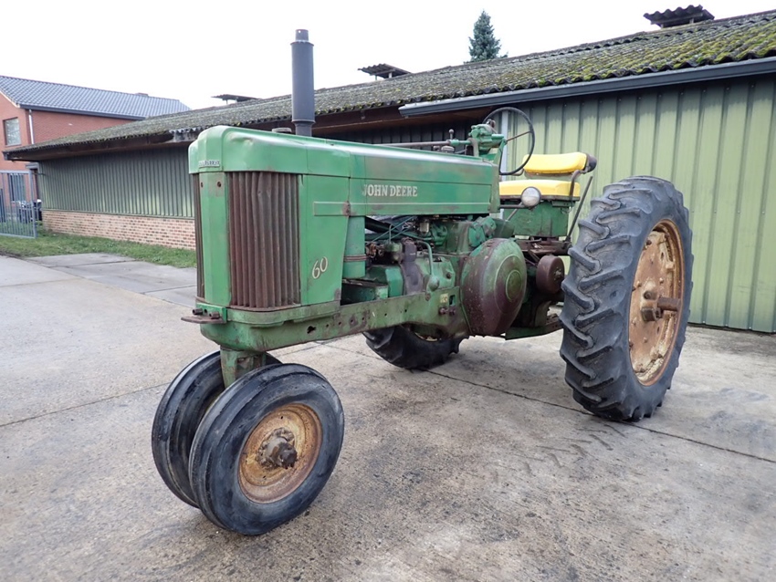 John Deere 60 oldtimer tractor te koop