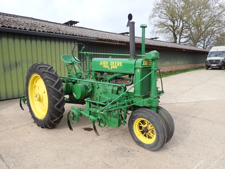 1936 John Deere A Unstyled, with cultivators oldtimer tractor te koop