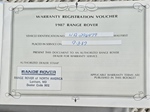 1987 Land Rover Range Rover oldtimer te koop