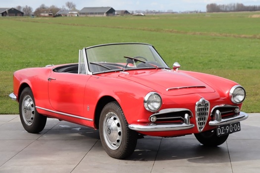 1965 Alfa Romeo Giulia Spider 1600 Veloce oldtimer te koop