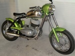 1957 Jawa 350 cc twin oldtimer motorfiets te koop