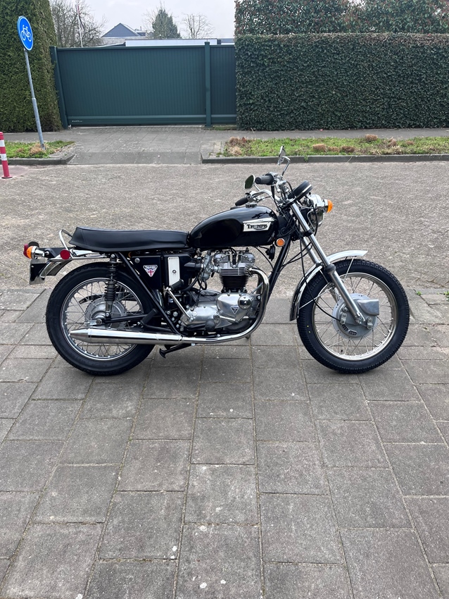 1973 Triumph T120 oldtimer motorfiets te koop