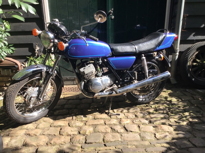 1972 Kawasaki S1. 250 cc oldtimer motorfiets te koop