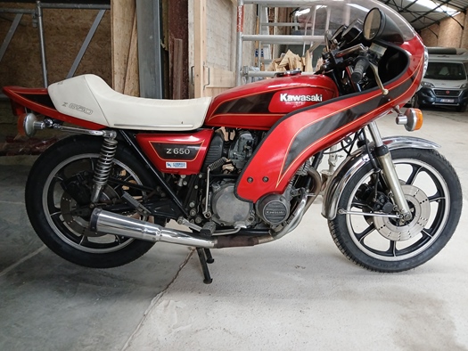 1980 Kawasaki Z 650 oldtimer motorfiets te koop
