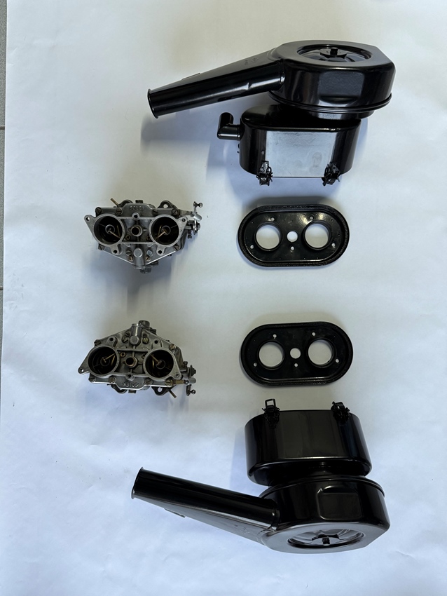 2x SOLEX carburator en filter te koop