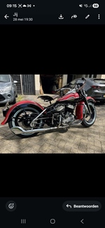 1942 Harley-Davidson WL oldtimer motorfiets te koop