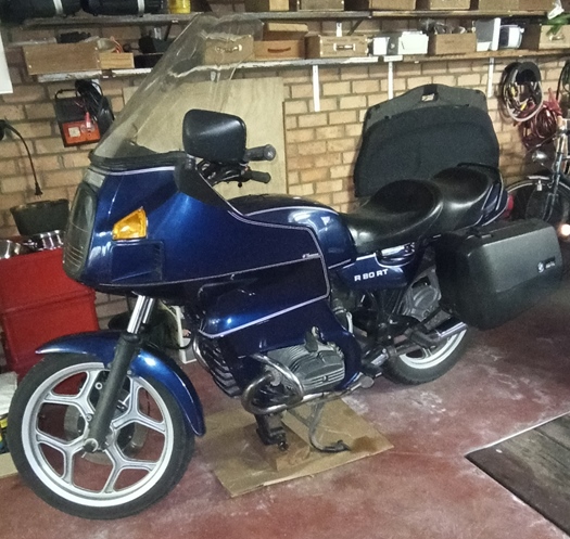 1989 BMW R80RT oldtimer motorfiets te koop