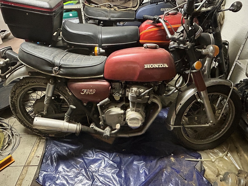 1972 Honda 350F oldtimer motorfiets te koop