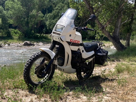 1994 Moto Guzzi NTX Enduro/ex Politiemotor  oldtimer motorfiets te koop