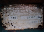 1950 Vierzon 401 oldtimer tractor te koop