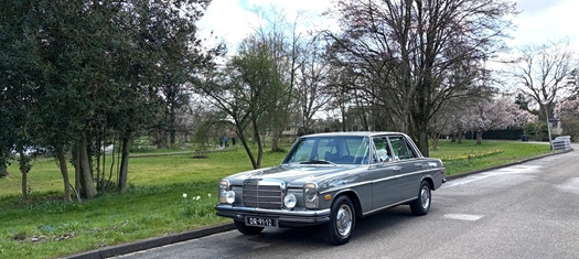1971 Mercedes 250 W114 /8 Veel historie. oldtimer te koop