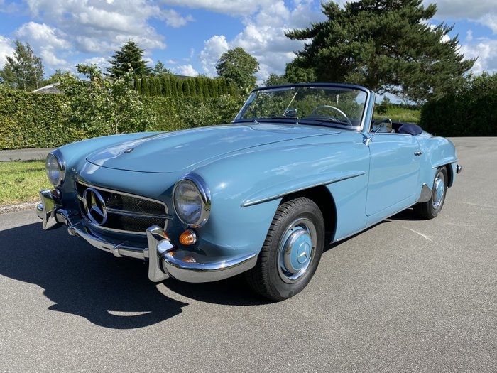 1961 Mercedes 190 SL (W121, B2) oldtimer te koop