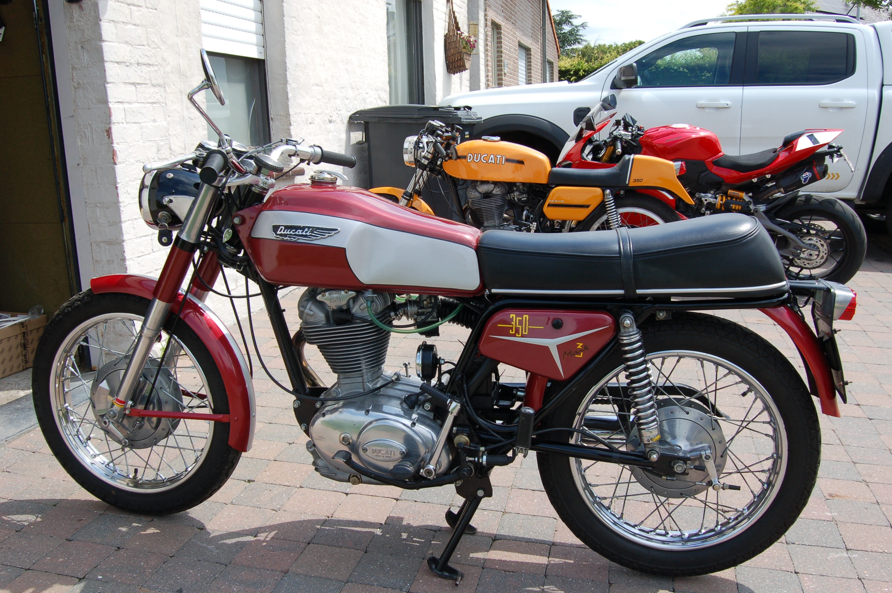 1972 Ducati 350 Mark III oldtimer motorfiets te koop