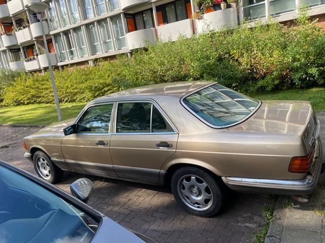 1983 Mercedes s 280  oldtimer te koop