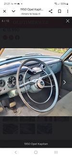 1955 Opel Kapitan oldtimer te koop