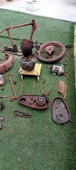 BSA M 20 onderdelen oldtimer te koop