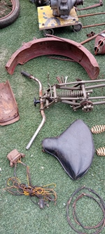 BSA M 20 onderdelen oldtimer te koop