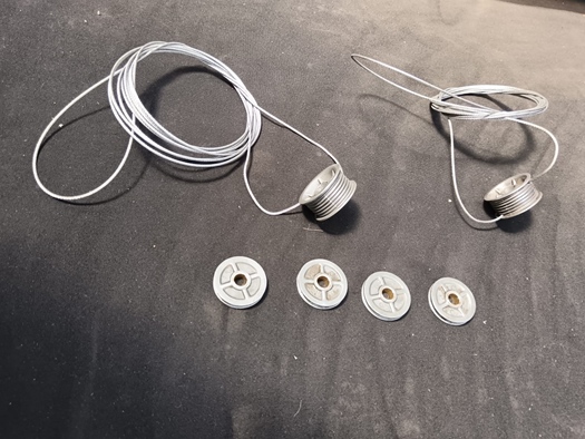 Lift window cables and pulleys Lamborghini Espada te koop