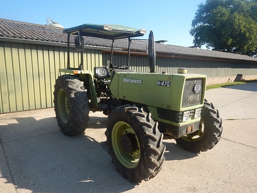 1983 Hürlimann H470 4wd canopy oldtimer te koop
