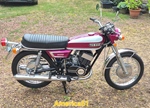 1970 Yamaha r5 350 oldtimer motorfiets te koop