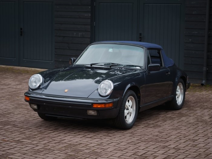 1987 Porsche 911 3.2 Carrera Cabriolet oldtimer te koop