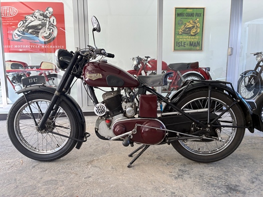 1947 Sarolea AS47 - 350cc SV oldtimer motorfiets te koop