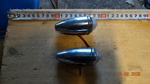 Setje kleine knipperlichten voor op het spatbord oldtimer te koop
