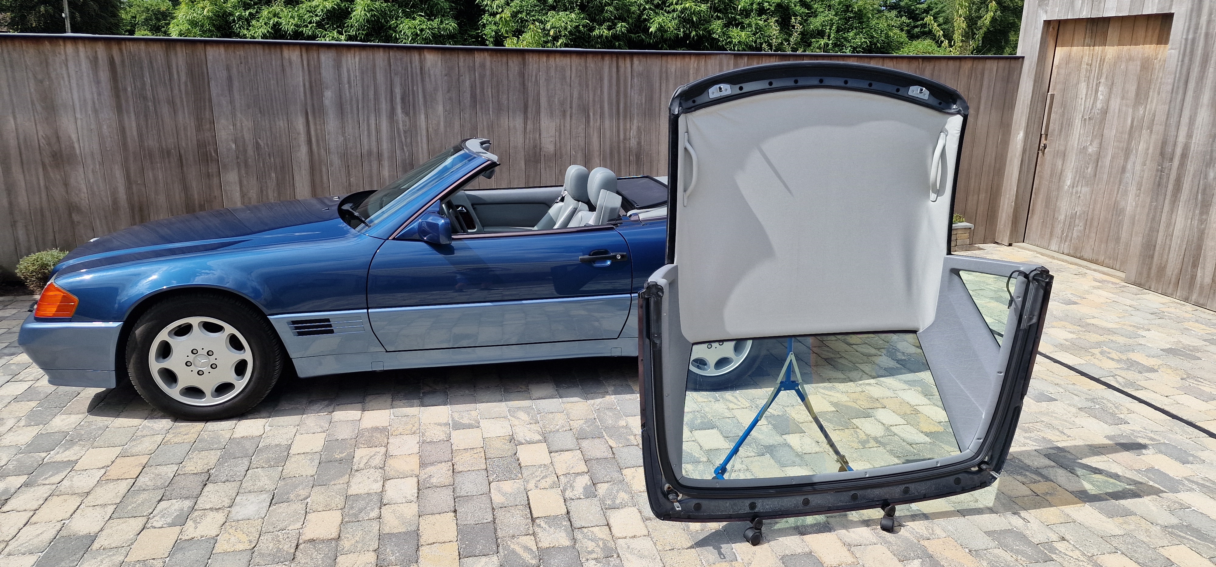 1992 Mercedes 500 sl oldtimer te koop