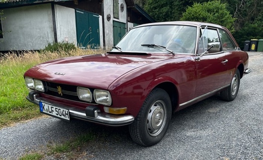 1971 Peugeot 504 Coupe oldtimer te koop