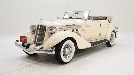 1936 Auburn 852 SC Phaeton Sedan vooroorlogse oldtimer te koop