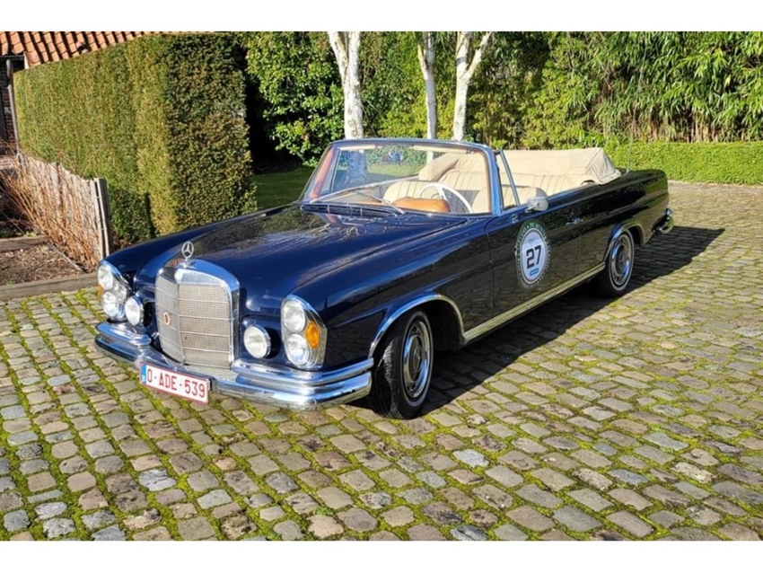 1965 Mercedes 250SE Cabriolet oldtimer te koop