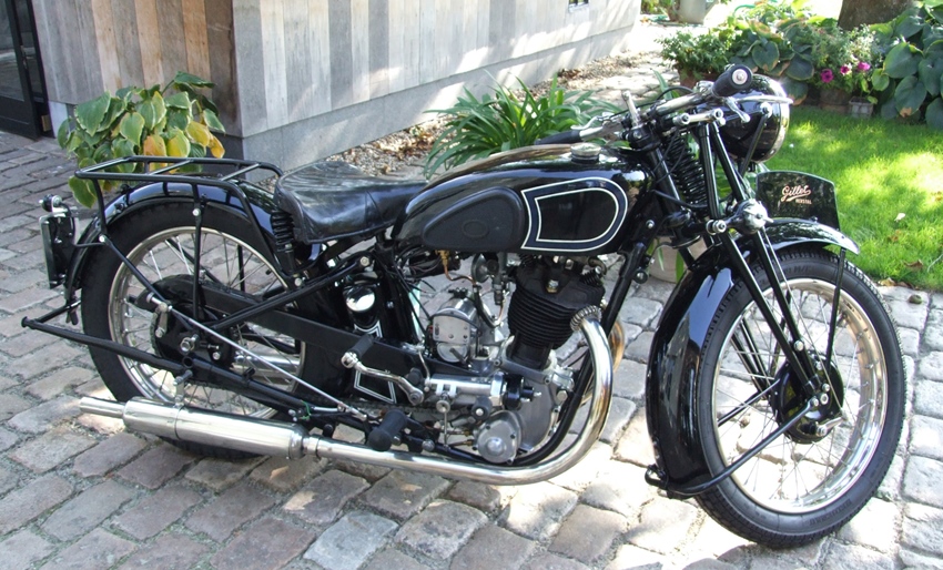 1930 Gillet Super Sport OHC - 350CC oldtimer motorfiets te koop