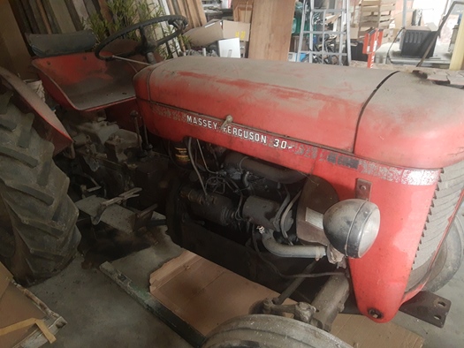 1958 Massey Ferguson 30 smalspoor oldtimer tractor te koop