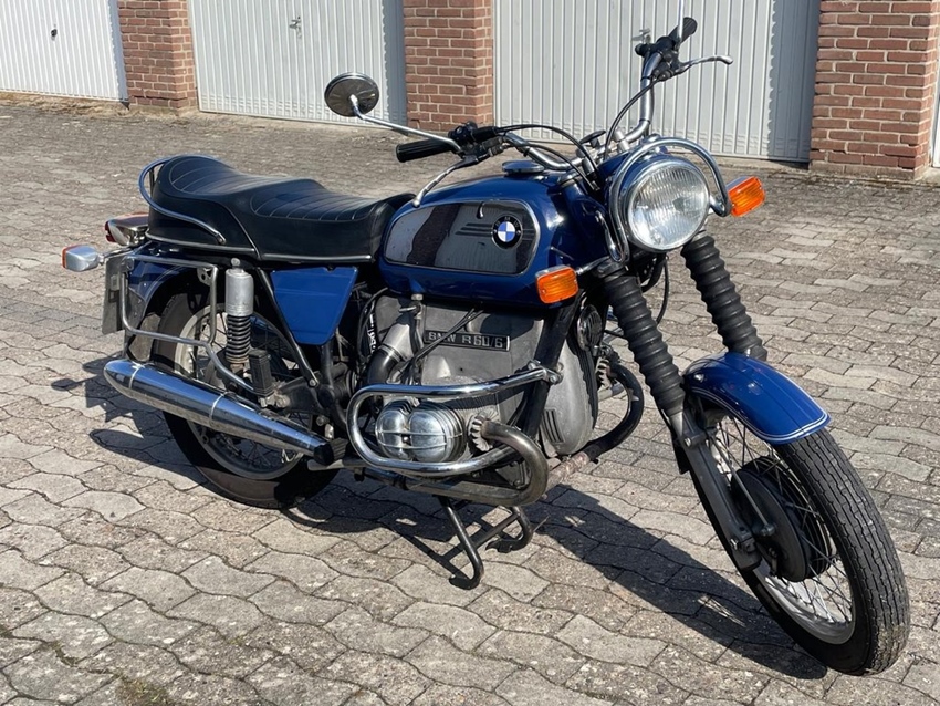 1974 BMW R60/6 oldtimer motorfiets te koop