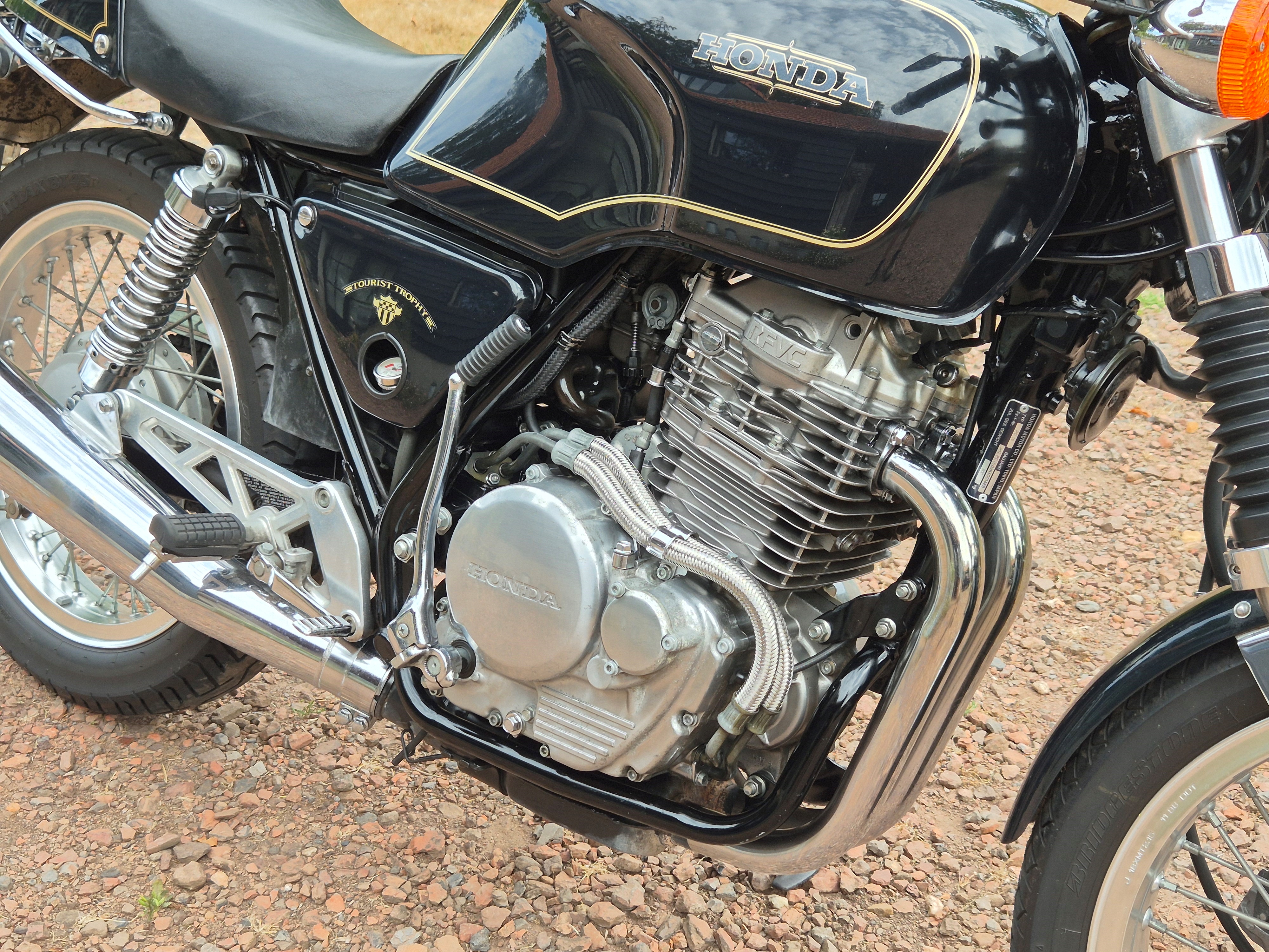 1989 Honda GB500 Tourist Trophy  oldtimer motorfiets te koop