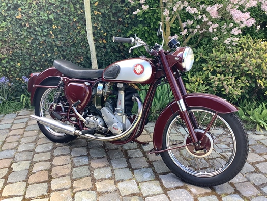 1957 BSA B31 oldtimer motorfiets te koop