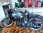 1954 BSA c11/ c12 oldtimer motorfiets te koop