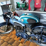 1954 BSA c11/ c12 oldtimer motorfiets te koop