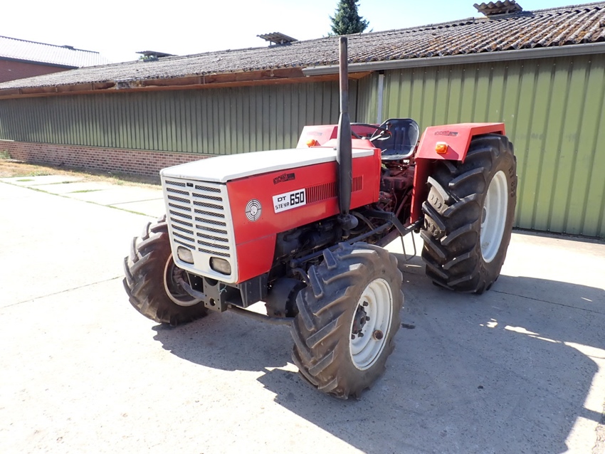 1973 Steyr 650 4wd oldtimer tractor te koop