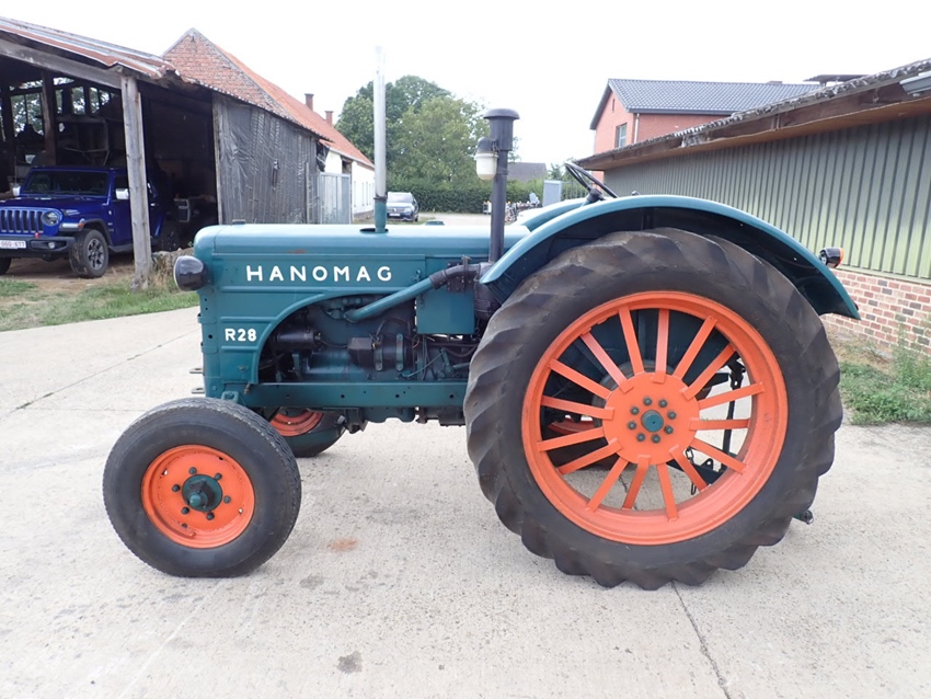 1952 Hanomag R28A oldtimer tractor te koop