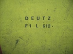 Motor Pakkingset Deutz F1 L 612 oldtimer te koop
