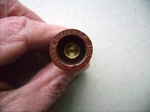 Bougiedoppen. Bruin bakeliet. Merk Bremi oldtimer te koop