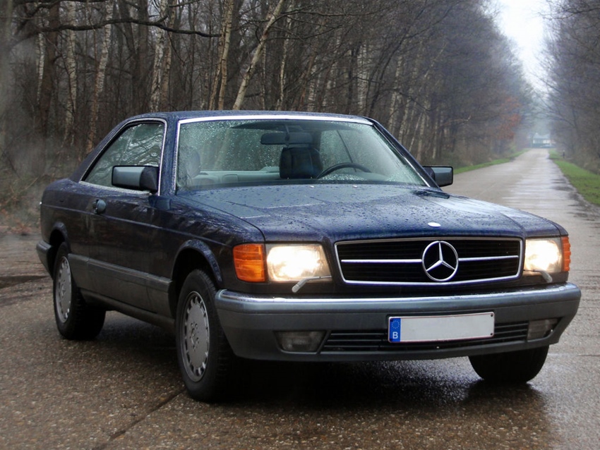 1986 Mercedes 500 SEC oldtimer te koop
